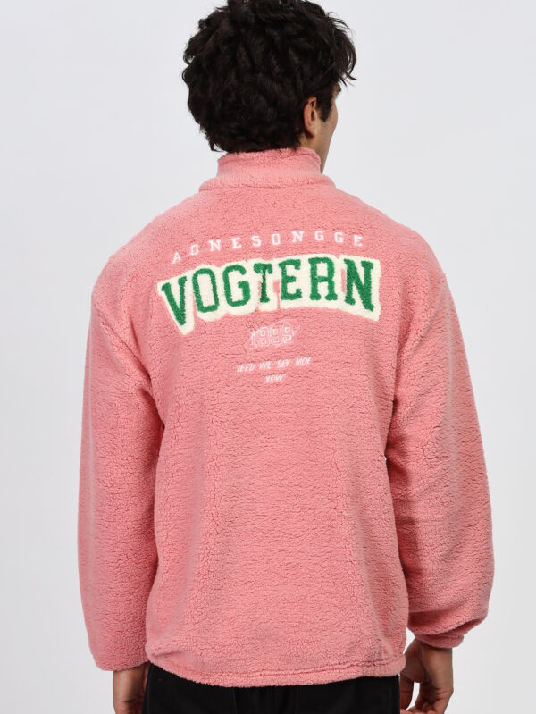 OVERSIZE FIT BACK PRINTED FUR ZIPPER - Image 2