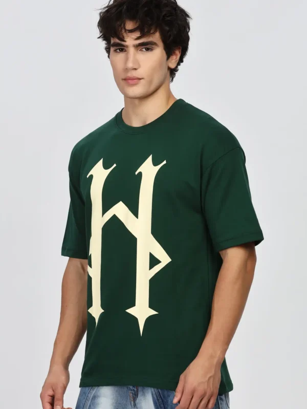 OVERSIZE FIT SINCE BACK PRINTED DROP SHOULDER TSHIRT - Image 6