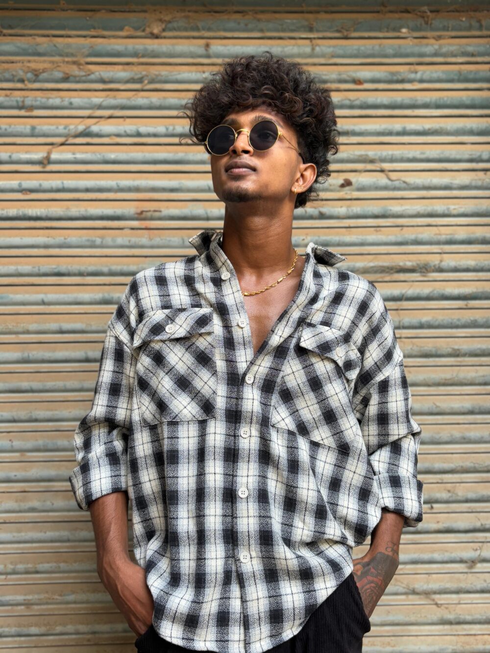 WICKED GAME DROP SHOULDER SHIRT - Image 5