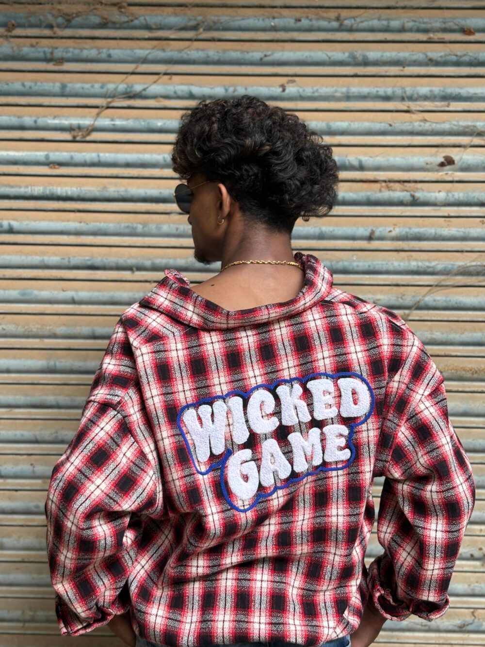 WICKED GAME DROP SHOULDER SHIRT